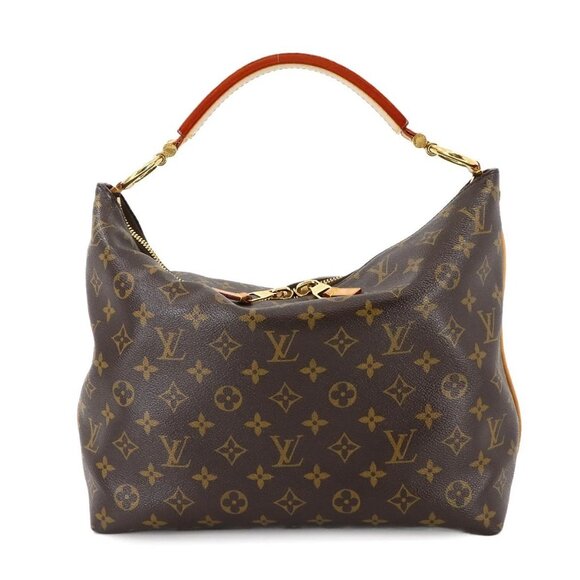 LOUIS VUITTON Monogram Sully PM Shoulder Bag Brown M40586 Purse 90284055 - Picture 1 of 11